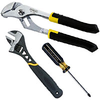 Wide selection of hand tools