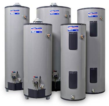 Hot water tanks ready tp be picked up or delivered